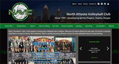 Desktop Screenshot of northatlantavolleyball.com